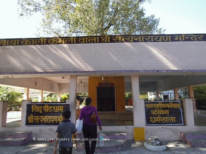 The Satyanarayan temple en-route to Rishikesh